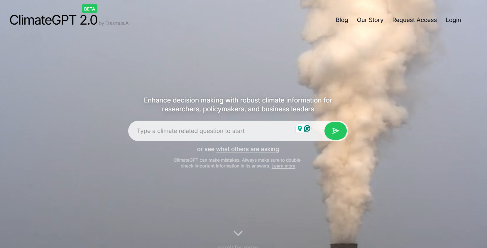 Forest Analytics / ClimateGPT